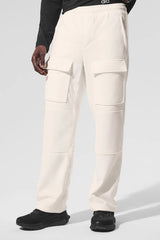 Polar Fleece Ridge Cargo Pants - Ivory