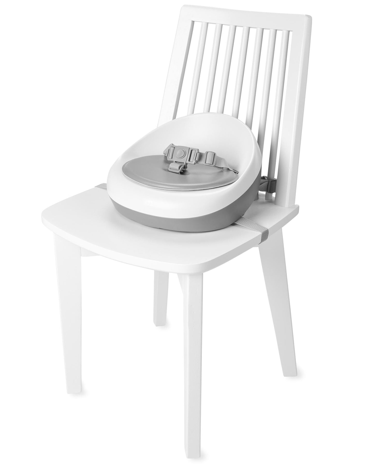 Sleek Seat Booster - Grey/White