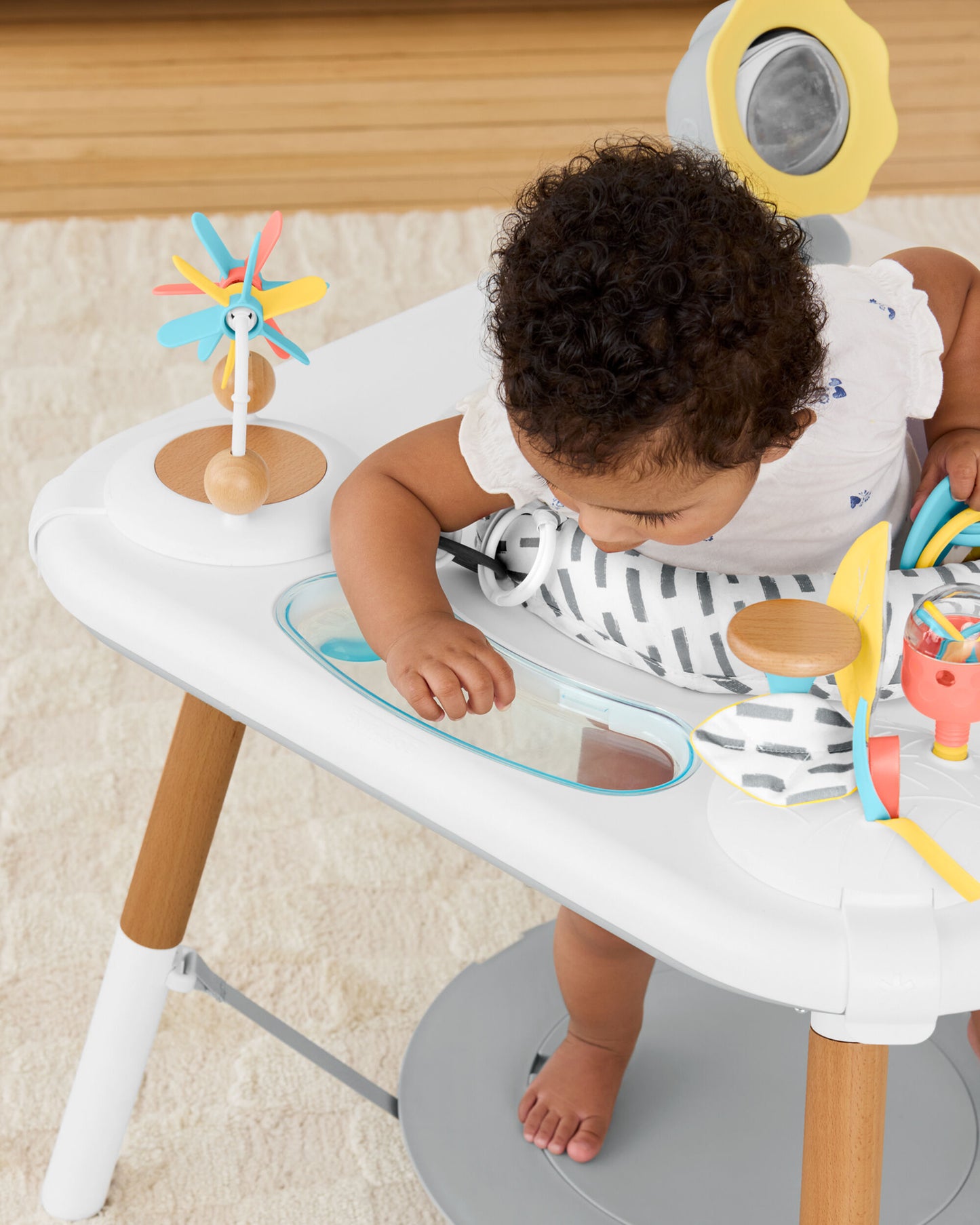Discoverosity Montessori-Inspired 3-Stage Activity Center & Play Table