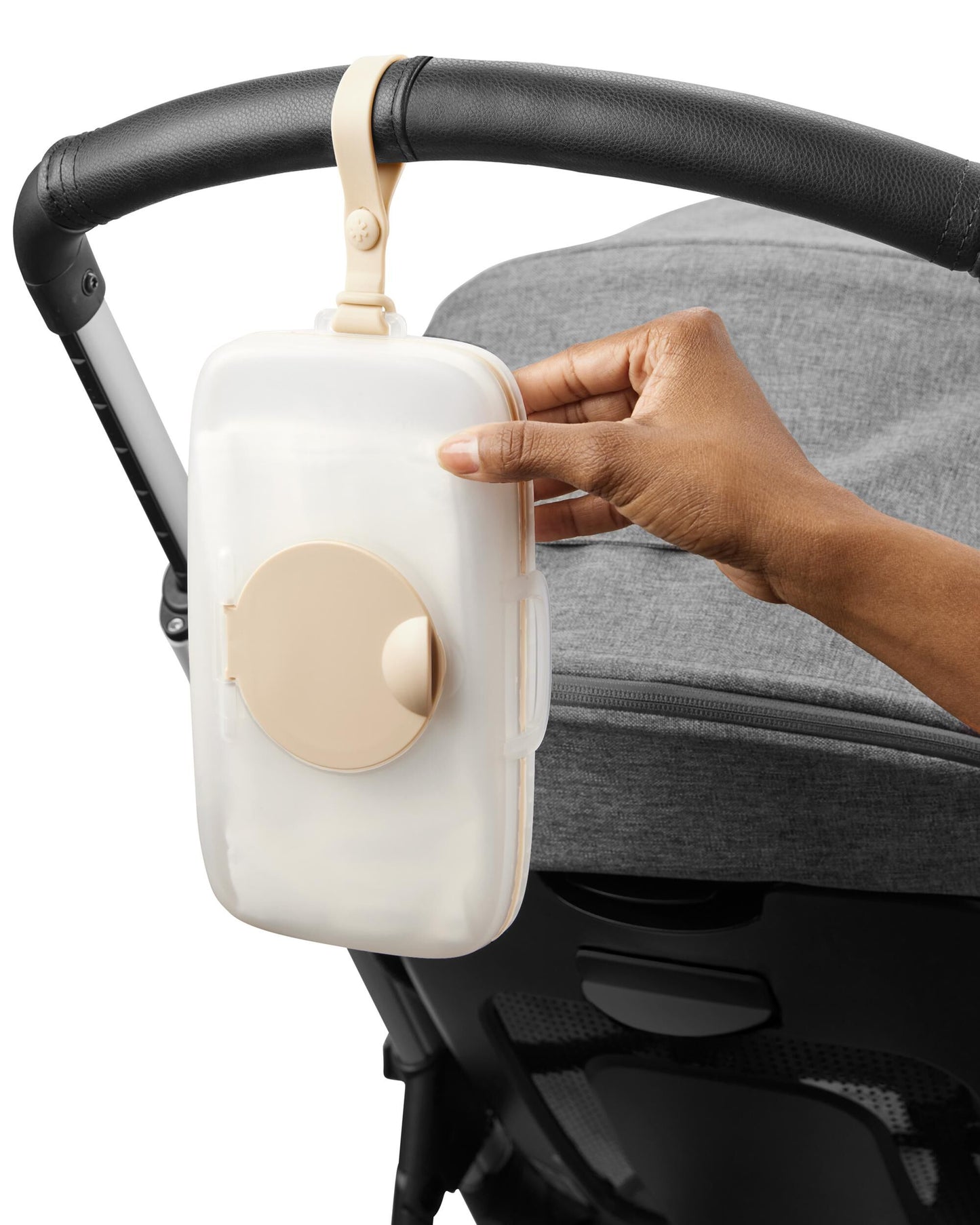 Grab & Go Snug Seal Wipes Case - Oat