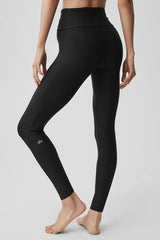 Airlift High-Waist 7/8 Horizon Legging - Black