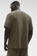 Double Take Short Sleeve - Olive Tree
