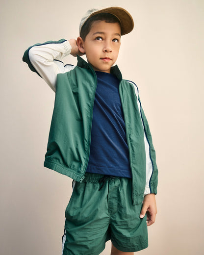 Kids Solid T-Shirt - Blue
