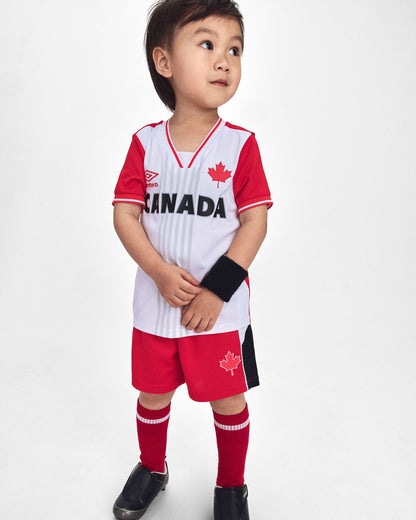 Toddler Umbro Canada Soccer Jersey - Red/White