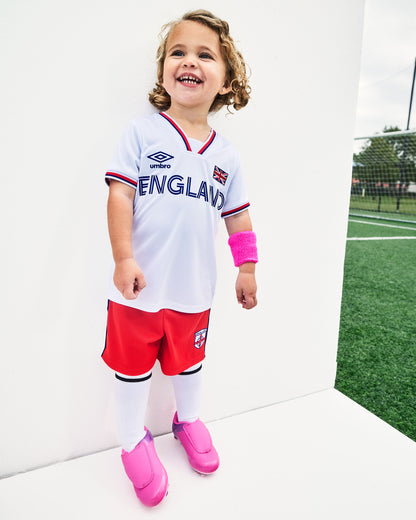 Toddler Umbro England Soccer Jersey - White