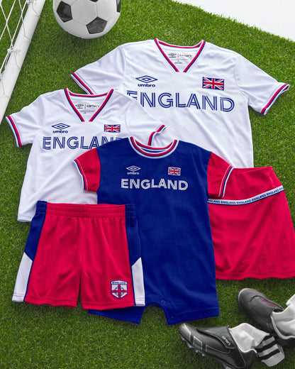 Kids Umbro England Soccer Jersey - White