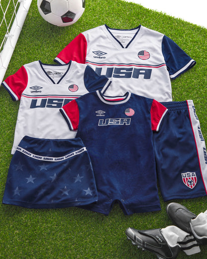Toddler Umbro USA Soccer Jersey - Red/White/Blue