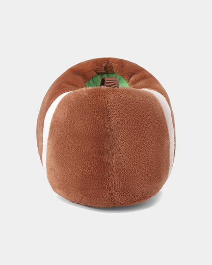 Boys Football Slippers - Brown
