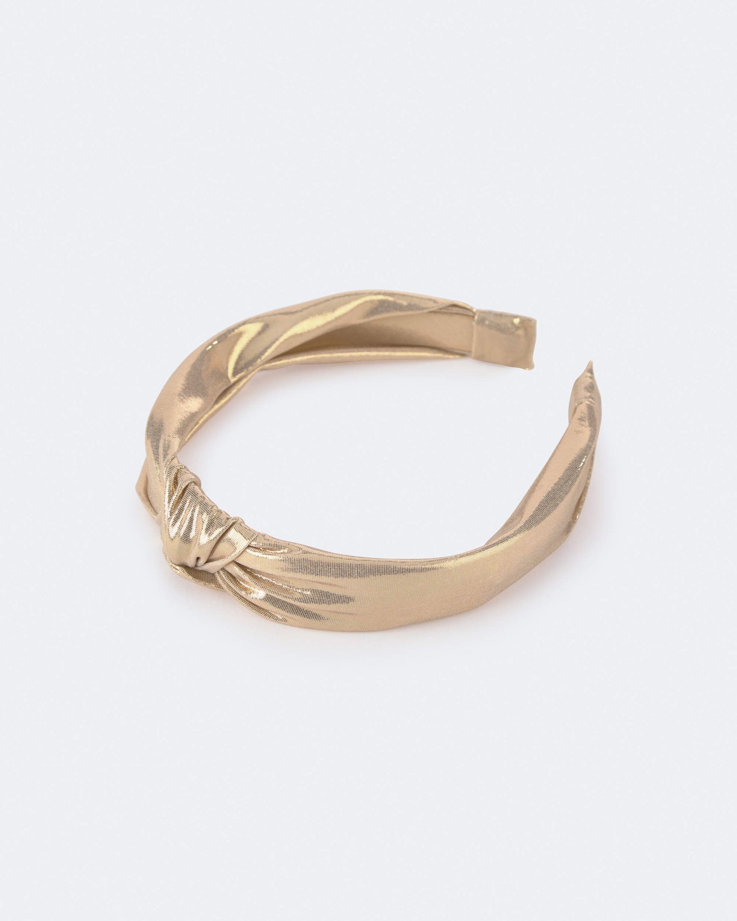 Toddler Girl Metallic Knotted Headband - Gold