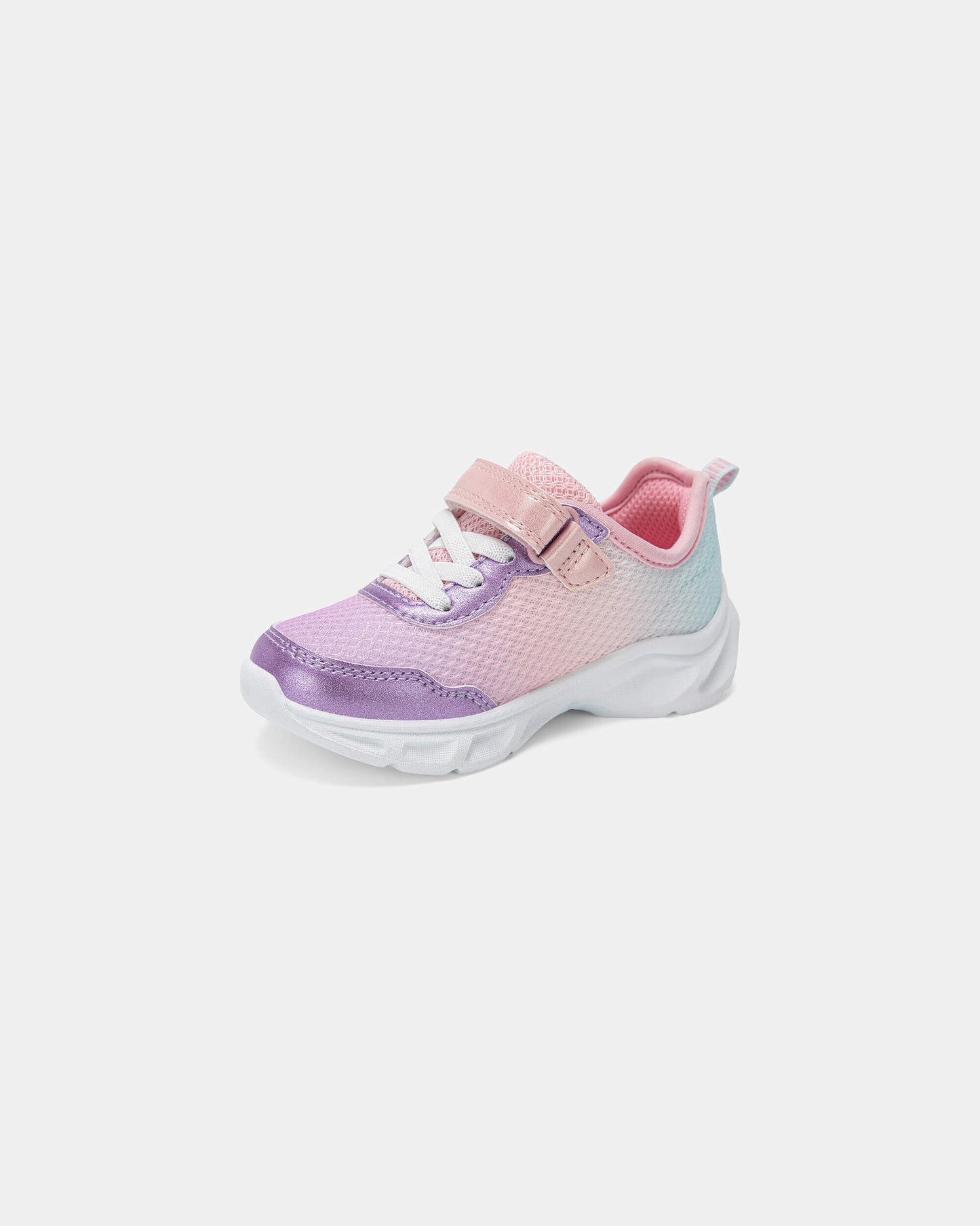 Toddler Girl Butterfly Floral Light-Up Athletic Shoes - Purple/Pink