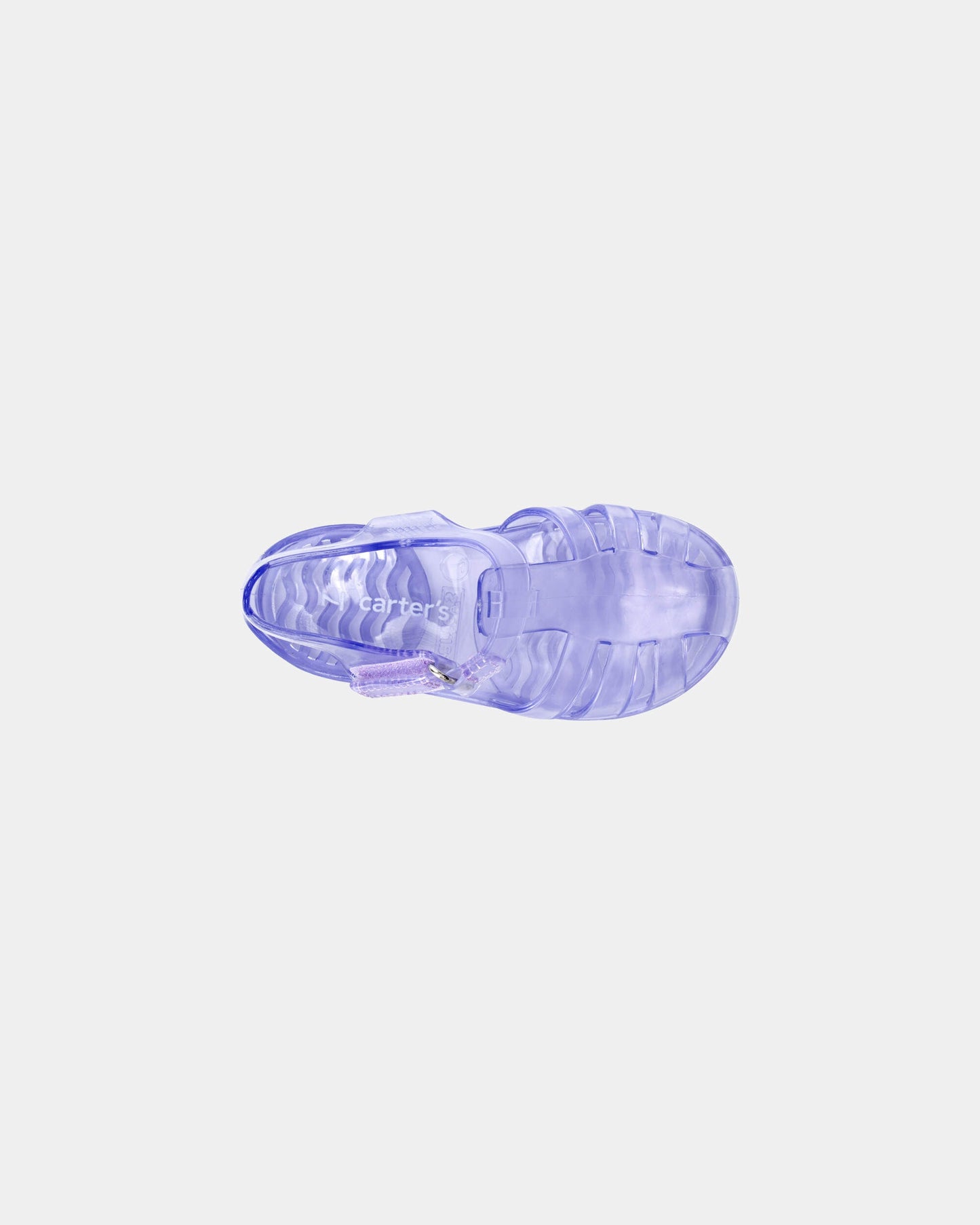 Toddler Girl Clear Sandals - Purple