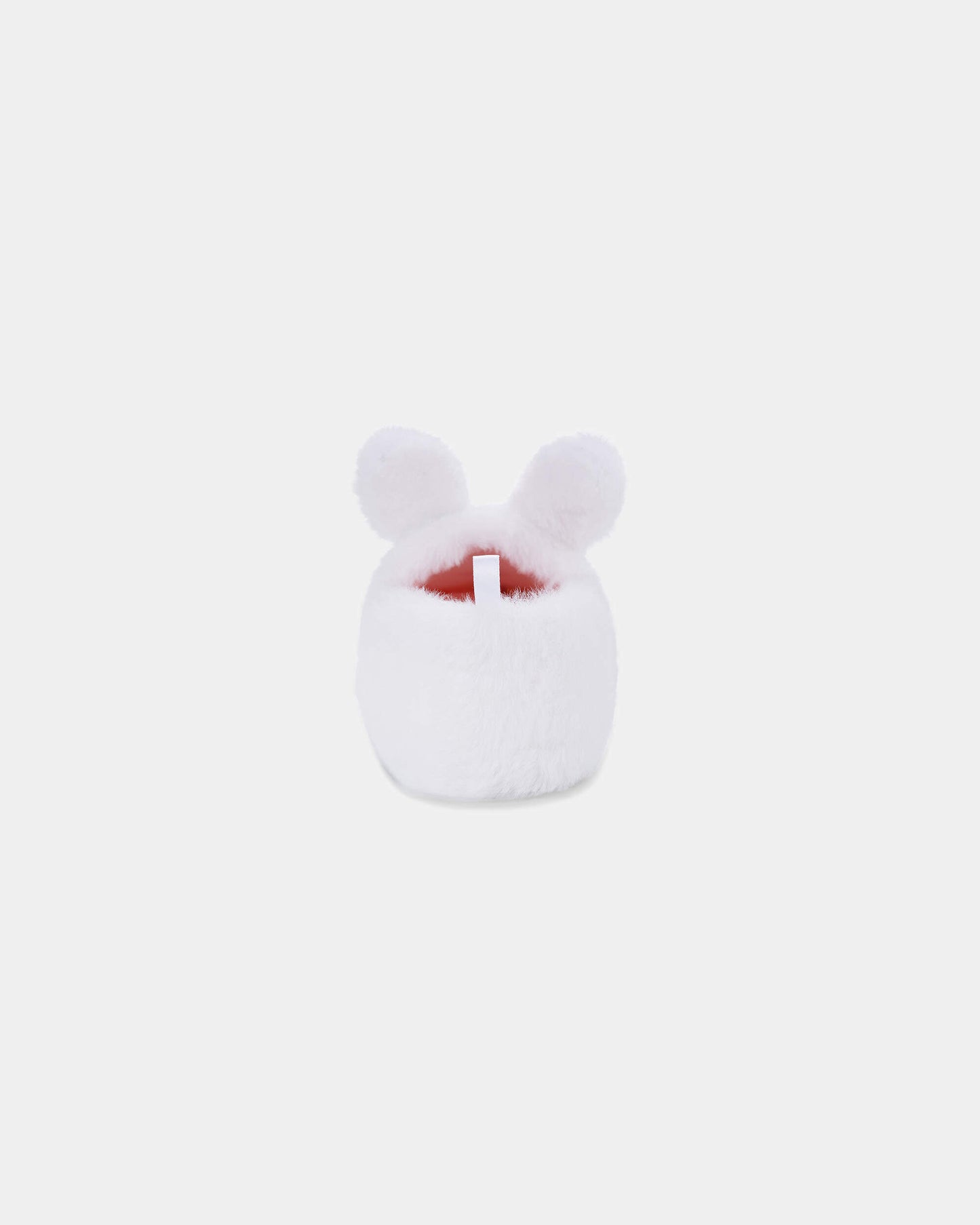 Girls Bunny Slippers - White
