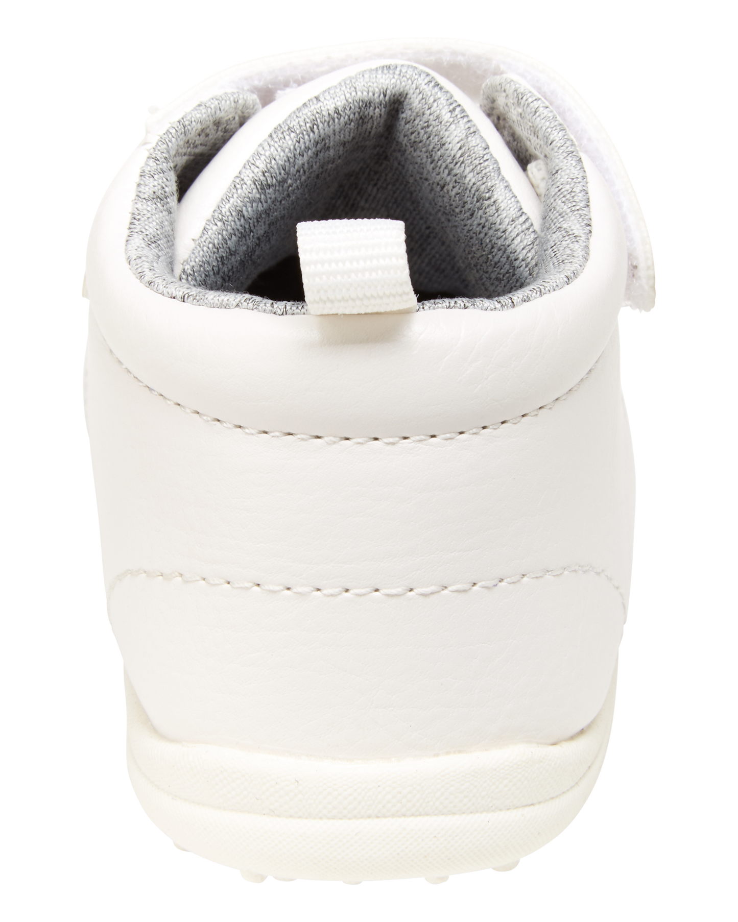 Boys Every Step® First Walker High-Top Sneakers - White