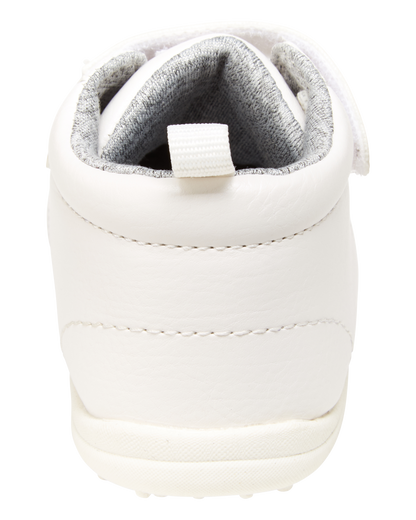 Boys Every Step® First Walker High-Top Sneakers - White