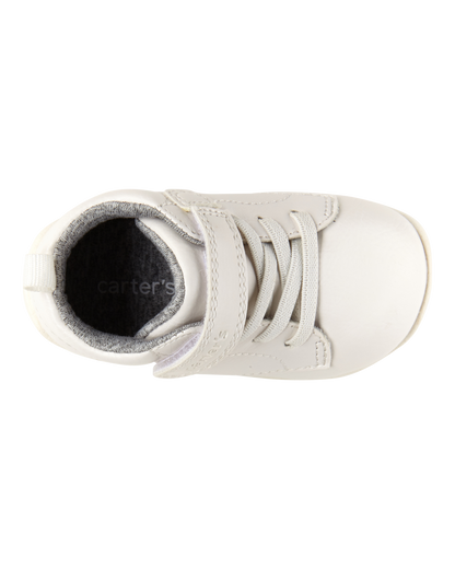 Boys Every Step® First Walker High-Top Sneakers - White