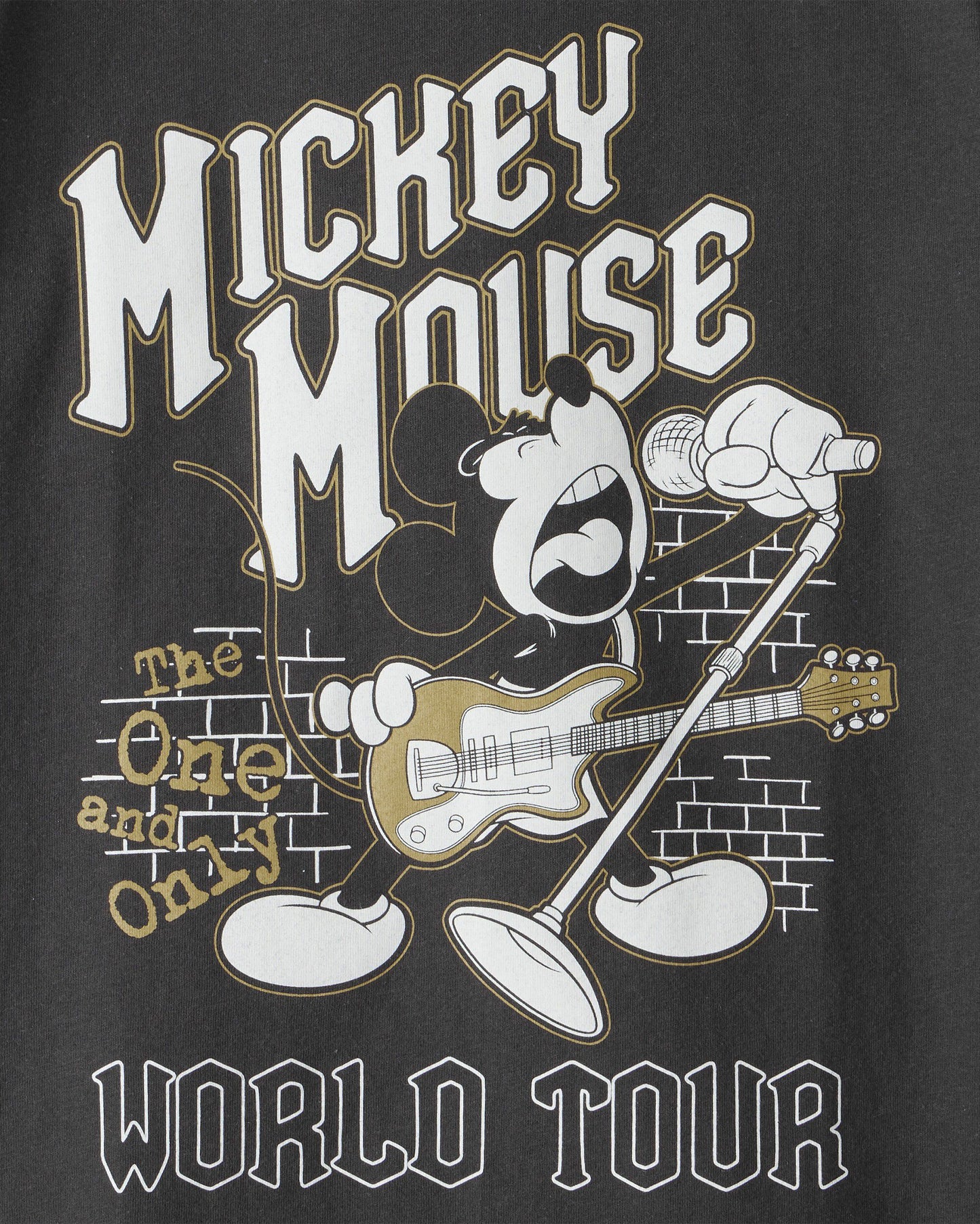 Boys Disney© Mickey Mouse Short-Sleeve Graphic Tee - Black