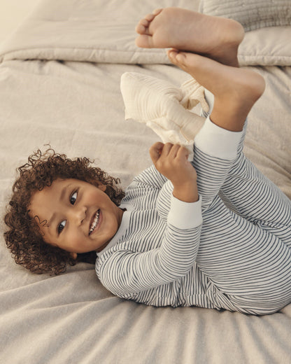 Toddler Organic Cotton Pajamas Set in Stripes