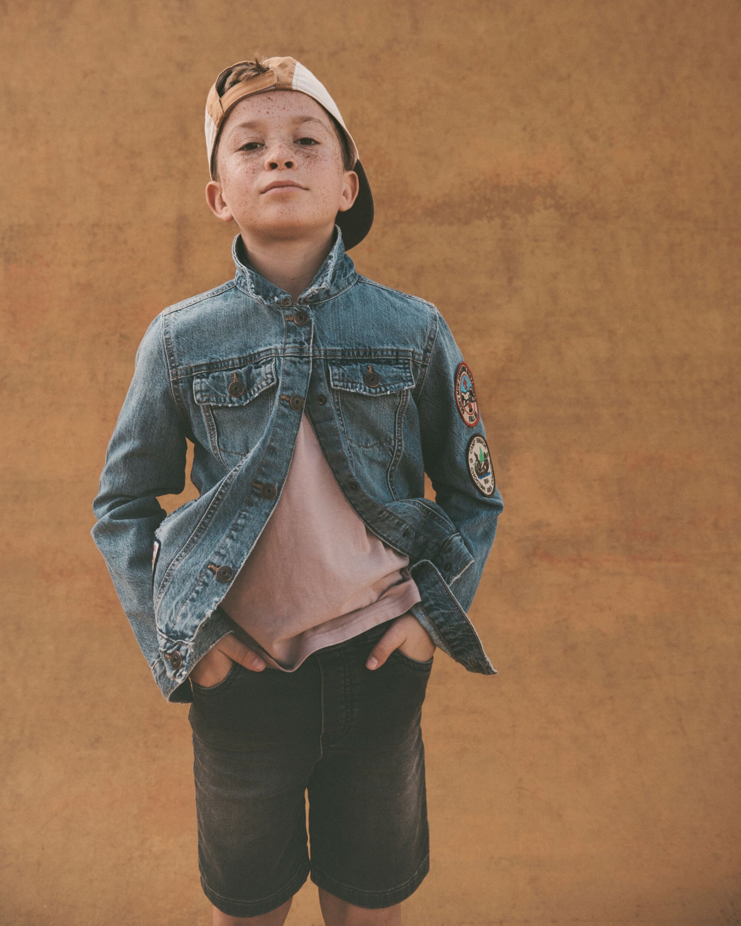 Boys Short-Sleeve T-Shirt - Mauve