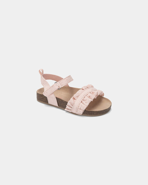 Toddler Girl Ruffle Sandals - Pink