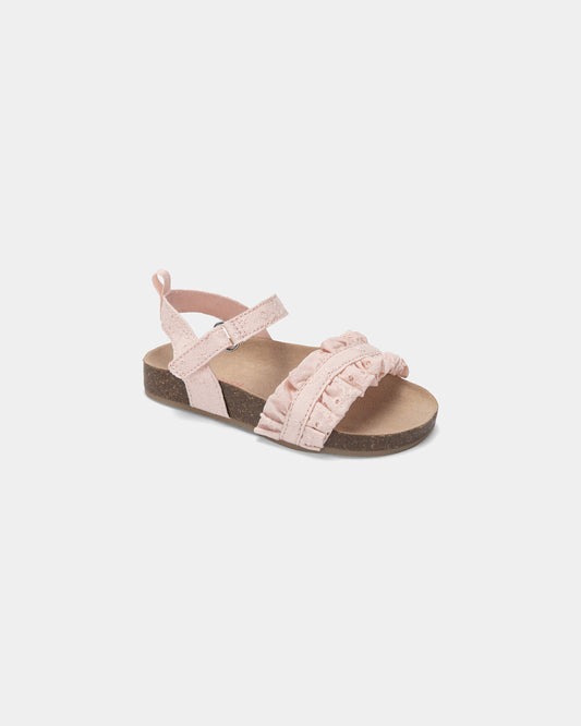 Toddler Girl Ruffle Sandals - Pink