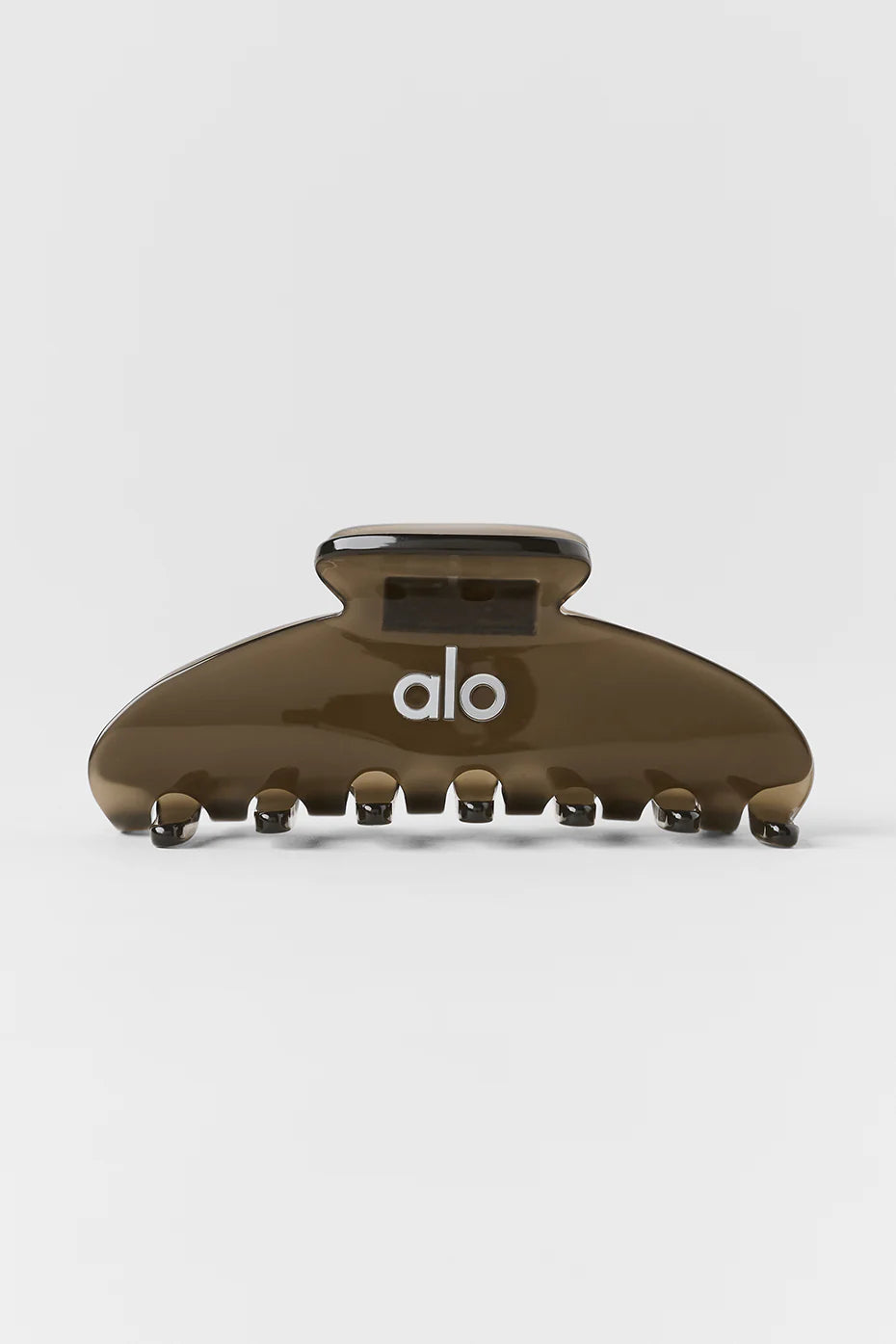 90's Claw Clip - Olive Tree Clear