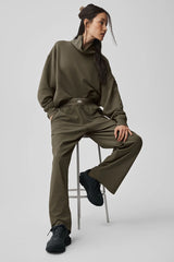 Suit Up Trouser (Regular) - Olive Tree