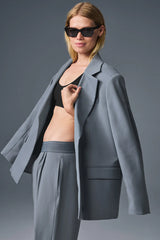 First-Class Blazer - Steel Grey