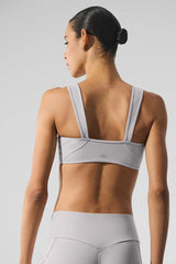 Washed Alosoft Sunray Bra - Grey Sky Wash