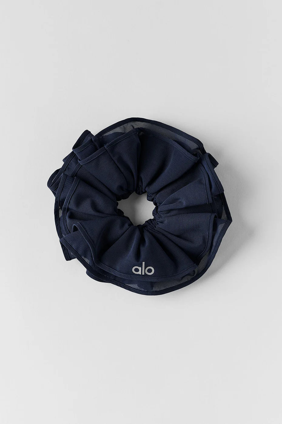 Mesh Sweet Nothing Oversize Scrunchie - Navy