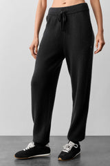 Wool Cashmere New Class Sweatpant - Black