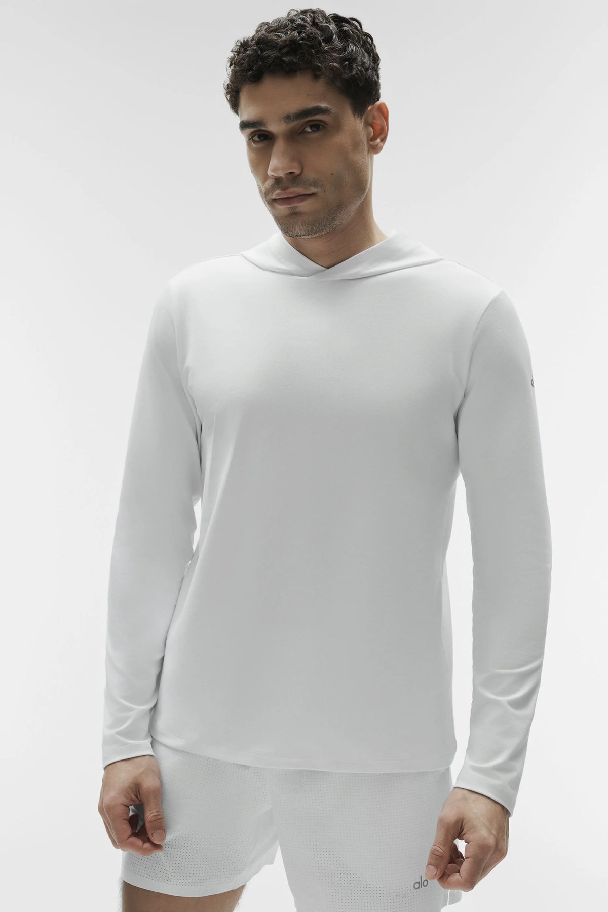 Conquer Reform Long Sleeve With Hood - White