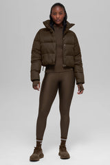 Gold Rush Puffer - Espresso