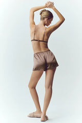 Silk Luminous Short - Alpine Cocoa