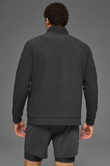 Conquer Max Mock Neck Full Zip - Anthracite