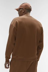 Accolade Crew Neck Pullover - Sun Kissed Brown