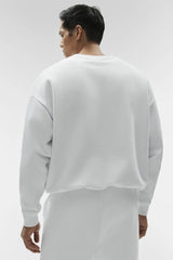Accolade Crew Neck Pullover - White