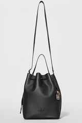 ALO Balance Bucket - Black Leather