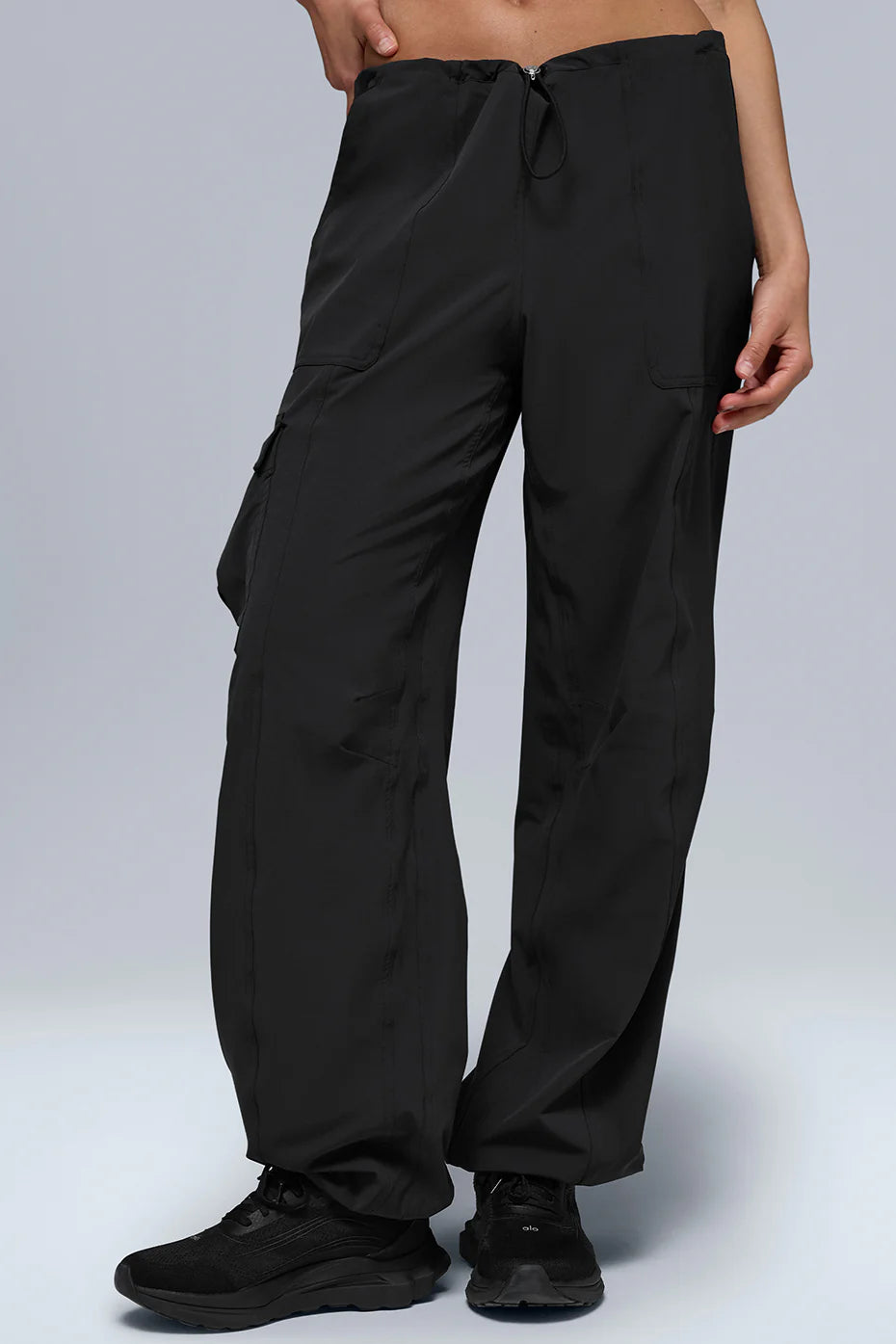 Low Rise Megastar Cargo Pant - Black