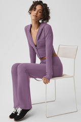 Sway Bootcut Sweatpant - Plum Kiss